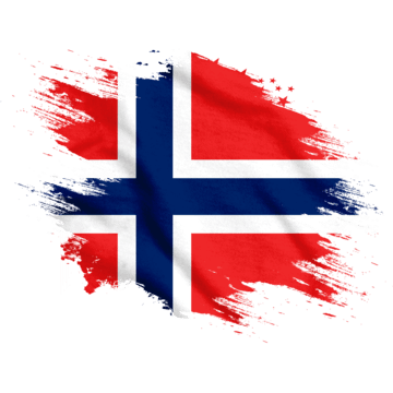 pngtree norway new watercolor flag brush png image 6529555