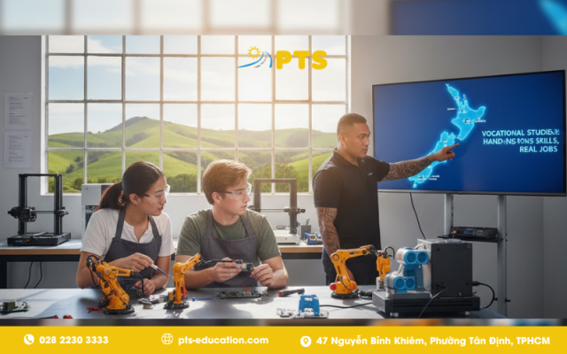 Du học nghề New Zealand tập trung vào tính thực tiễn, giúp tối ưu hóa thời gian và chi phí học tập