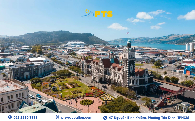 Dunedin, New Zealand - Nơi có mật độ sinh viên cao nhất