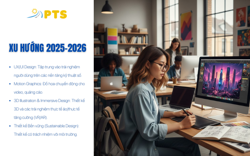 Nên Du Học Ngành Thiết Kế Đồ Họa Ở Đâu? Top 5 Quốc Gia Đáng Đầu Tư Nhất – Hướng Dẫn Chi Tiết A-Z 2 Xu Hướng Du Học Ngành Thiết Kế Đồ Họa