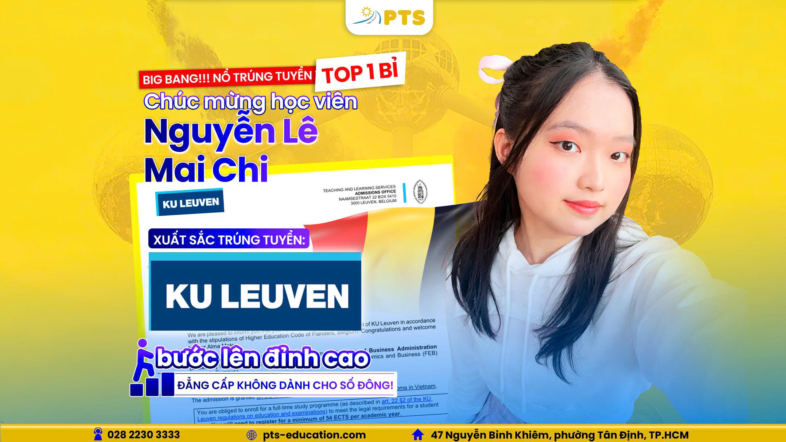 BÙNG NỔ TRÚNG TUYỂN KU LEUVEN: HÀNH TRÌNH CHINH PHỤC ĐẠI HỌC TOP 1 BỈ CÙNG PTS 3 z7588734753329 2bf42ccf351d5c9429c563b46e1a1ff4