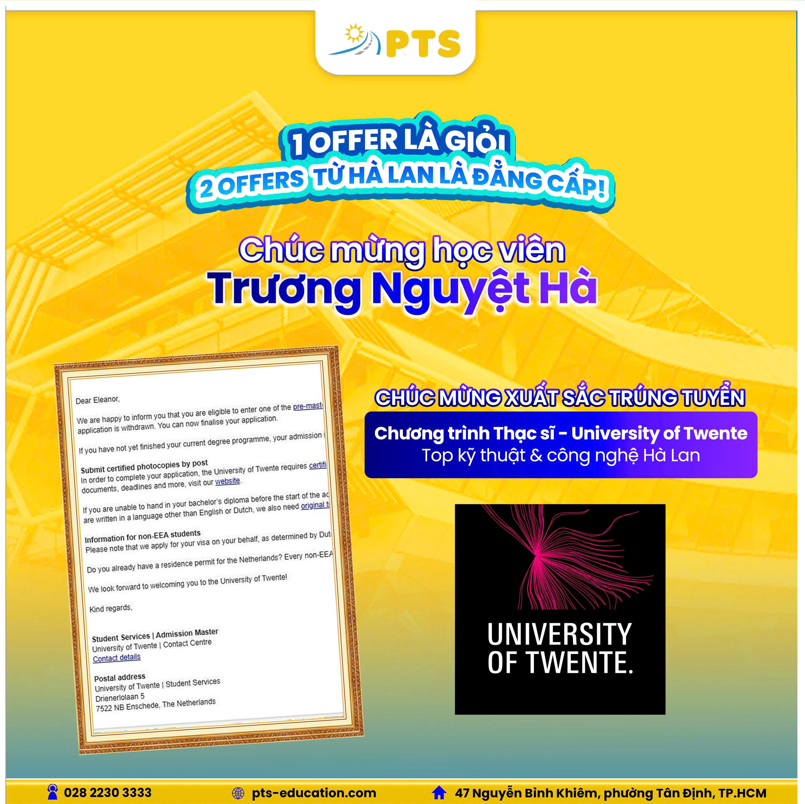 CHIẾN LƯỢC SĂN HỌC BỔNG THẠC SĨ HÀ LAN 2026 TỪ THỦ KHOA MONASH ĐẾN ĐẲNG CẤP 2 OFFER 3 z7636984093323 b14f9fb1cecb36388e7bfb26e557ea78