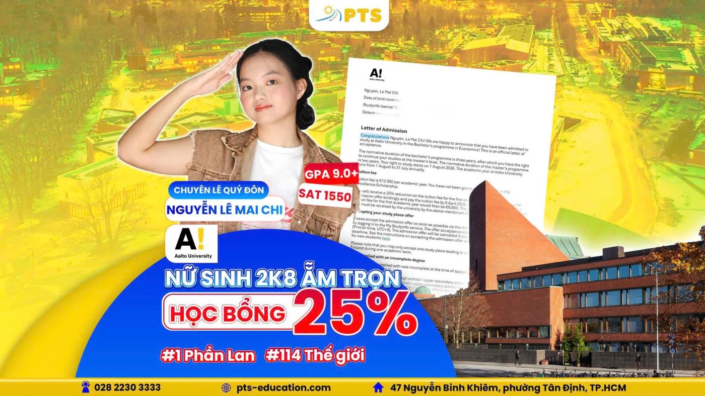 Aalto University Top 1 Phần Hành trình Chinh phục Học bổng Của Mai Chi 1 z7660432279883 d2c01c8c5714844a85a3169f459369c7