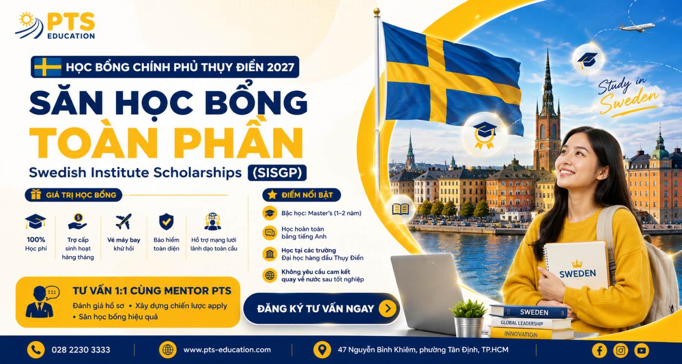 Học Bổng Chính Phủ Thụy Điển 2027: Điều Kiện, Quyền Lợi & Bí Kíp Apply Thành Công 1 47986dbc 5cd5 41e9 a410 c468ea6b35f1