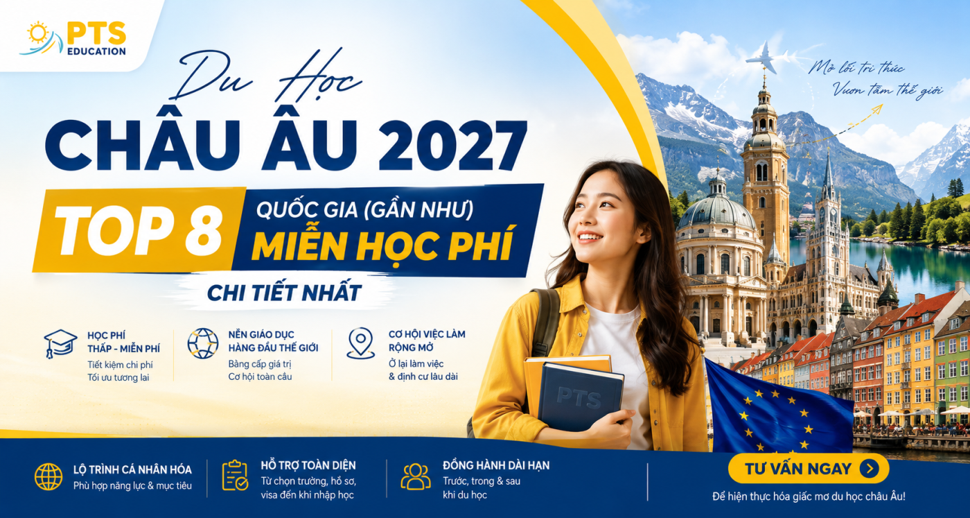 Du Học Châu Âu 2027: Top 8 Quốc Gia (Gần Như) Miễn Học Phí Chi Tiết Nhất 1 2205878f 9248 496f 8737 1c434e1454de