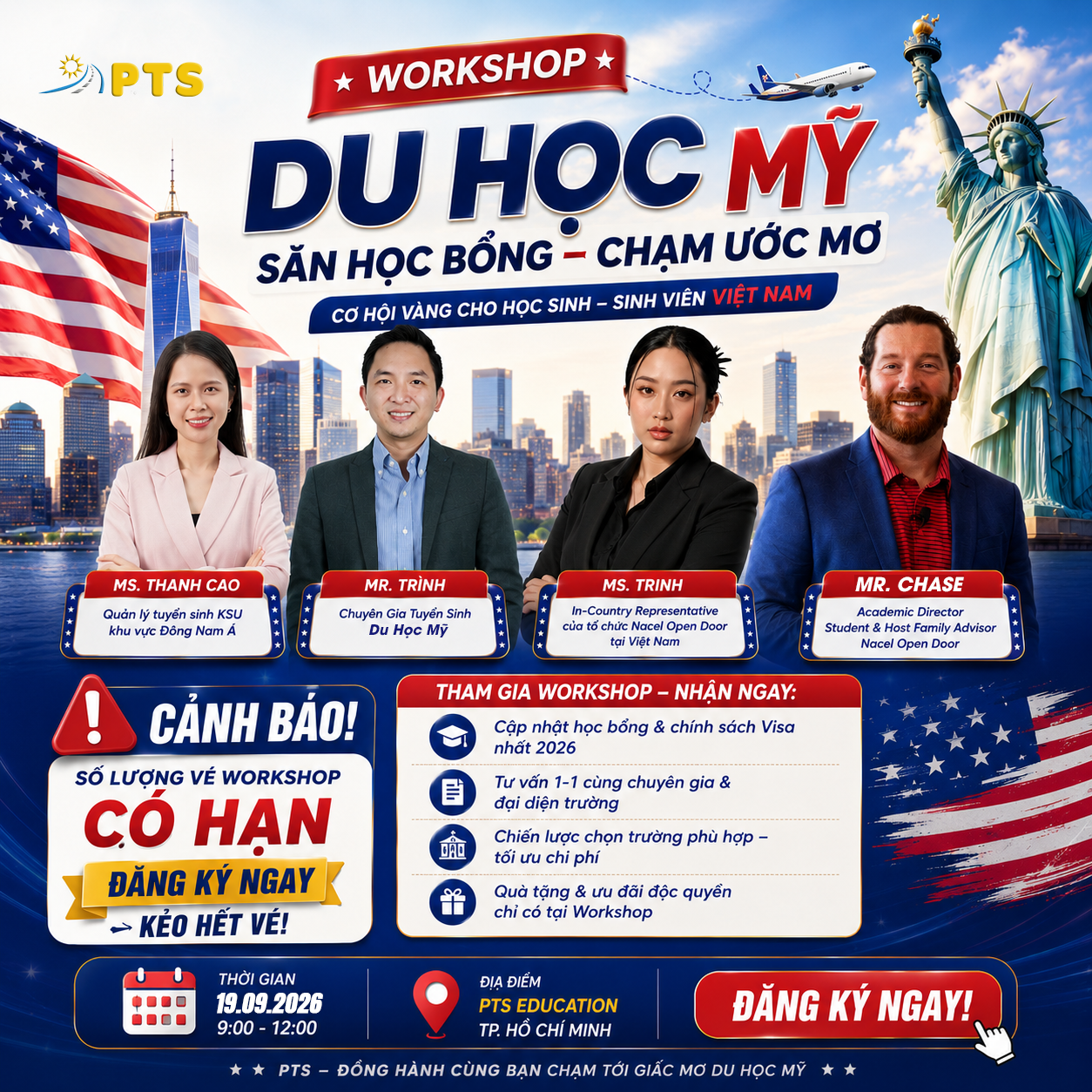 Workshop Du Học Mỹ 2026: Chiến Lược Săn Học Bổng & Phỏng Vấn Visa Thành Công 2 1af77659 b826 4177 899f 990ce051dd0d