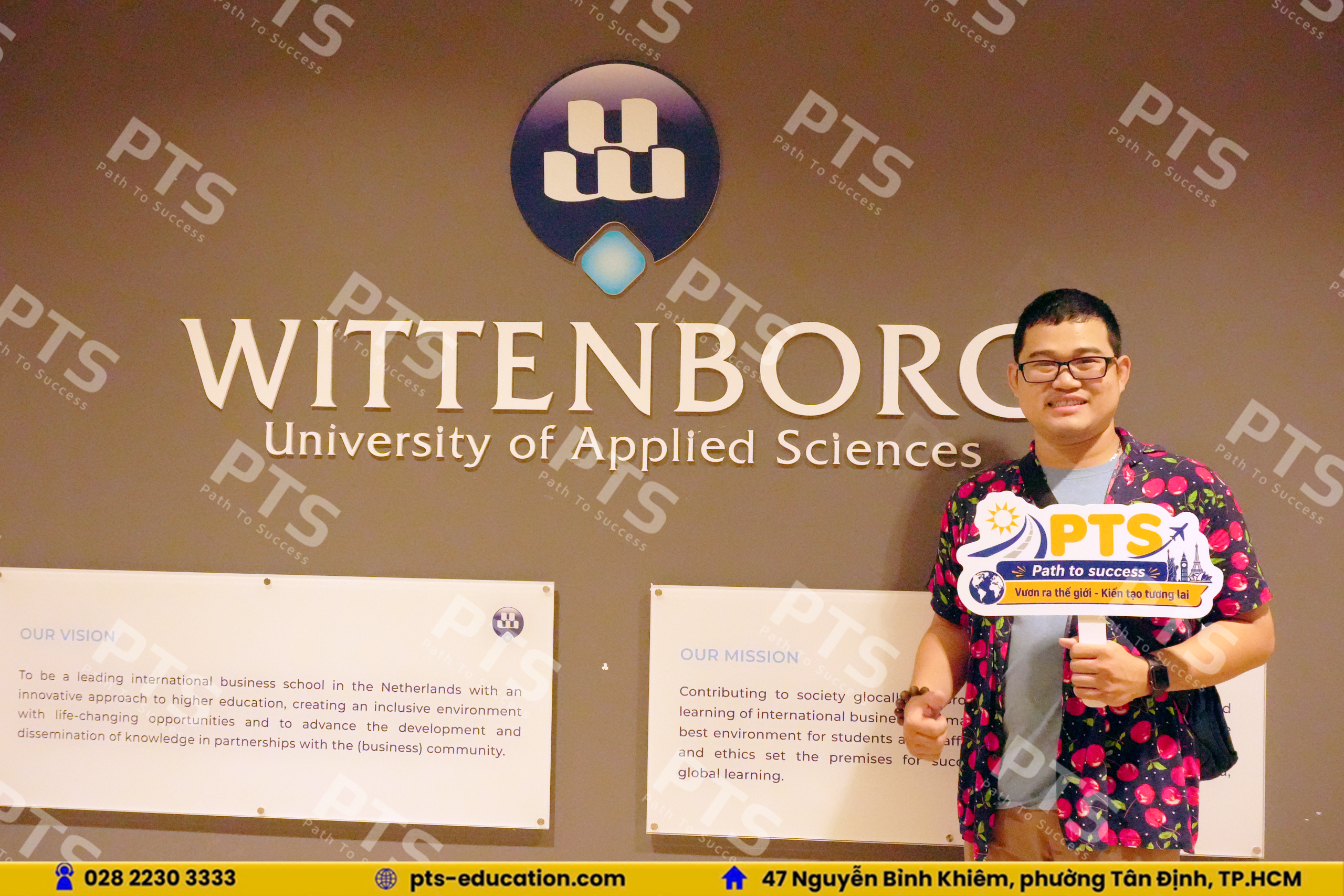 PTS Ghé Thăm Wittenborg University: Trải Nghiệm Thực Tế & Cập Nhật Học Bổng Hà Lan 2026 3 Giám Đốc Học Thuật PTS đến trực tiếp Wittenborg University