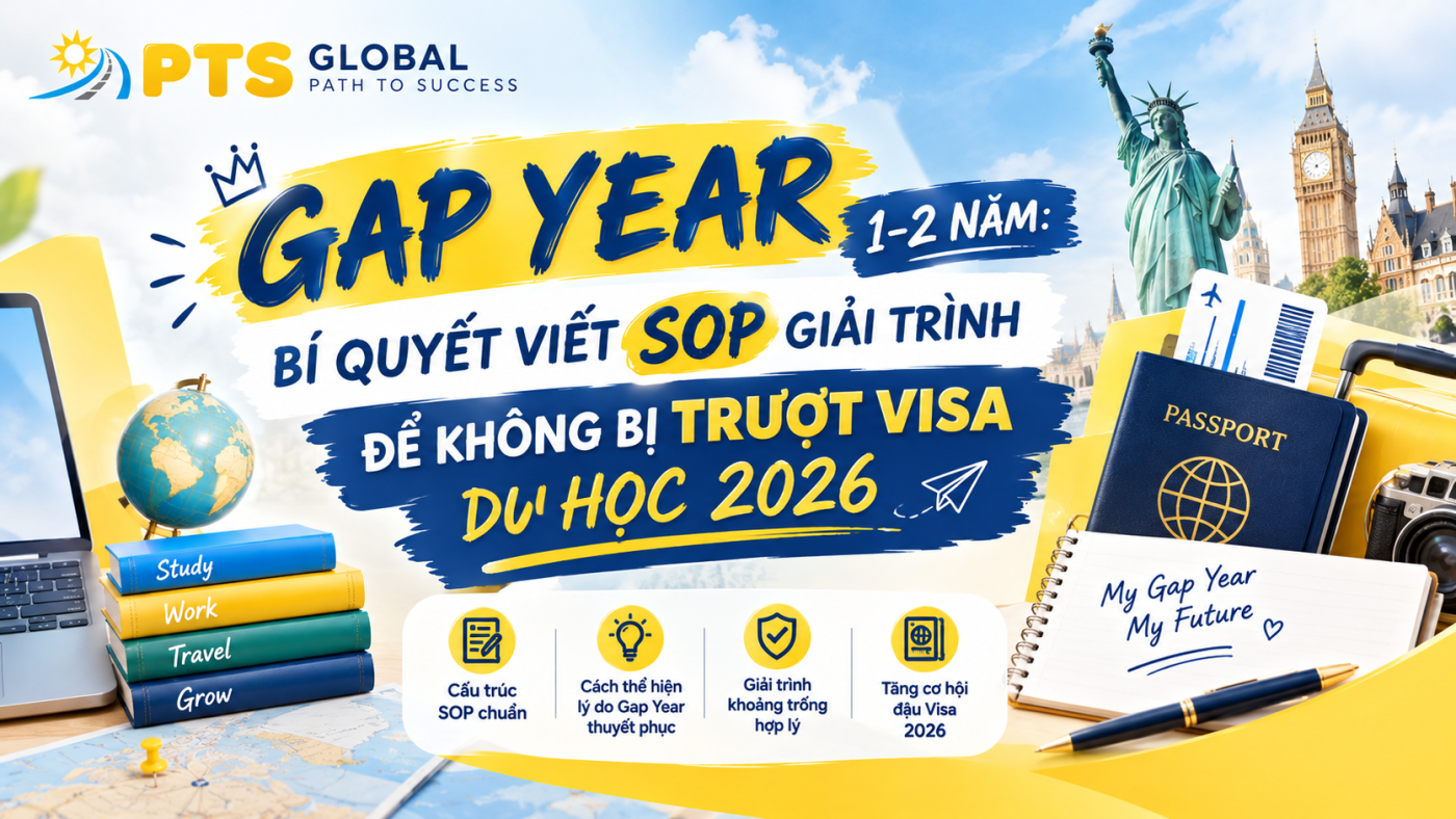 GAP YEAR 1-2 NĂM: BÍ QUYẾT VIẾT SOP GIẢI TRÌNH ĐỂ KHÔNG BỊ TRƯỢT VISA DU HỌC 2026 1 ef722fc7 77a6 411a bb57 0f502cf5fa40