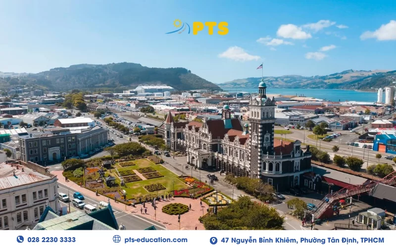 5 Thành phố Du học Tốt nhất tại New Zealand 6 Dunedin, New Zealand - Nơi có mật độ sinh viên cao nhất