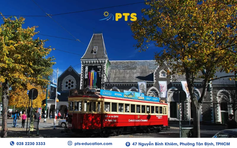 5 Thành phố Du học Tốt nhất tại New Zealand 3 Christchurch, Thành phố tại New Zealand mang lại môi trường học tập yên tĩnh
