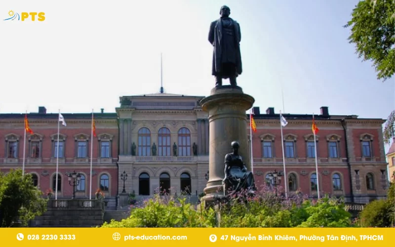 ĐẠI HỌC UPPSALA (THỤY ĐIỂN): CÙNG HỌC VIÊN PTS CHINH PHỤC TOP 100 THẾ GIỚI 2 Hình trường ĐẠI HỌC UPPSALA (THỤY ĐIỂN)