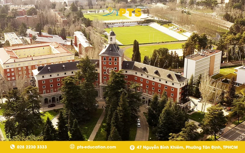 TOP 7 TRƯỜNG ĐẠI HỌC HÀNG ĐẦU TÂY BAN NHA DÀNH CHO DU HỌC SINH QUỐC TẾ 2026 4 Universidad Complutense de Madrid (UCM)